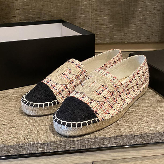 Chanel Women Shoes Fashion Espadrille Luxury Brand Casual Shoes for Women ESPADRILLE with Original Box Espadrilles