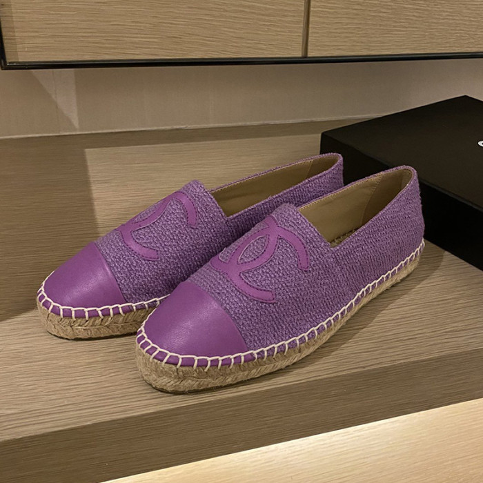 Chanel Women Shoes Fashion Espadrille Luxury Brand Casual Shoes for Women ESPADRILLE with Original Box Espadrilles