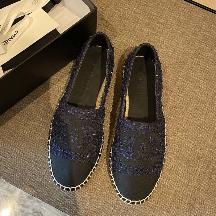 Chanel Women Shoes Fashion Espadrille Luxury Brand Casual Shoes for Women ESPADRILLE with Original Box Espadrilles