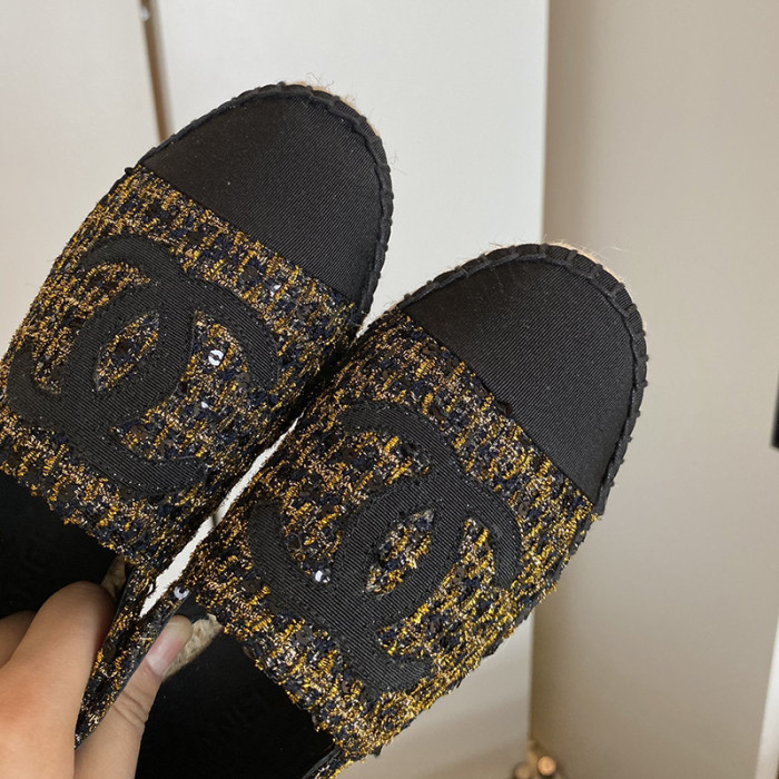 Chanel Women Shoes Fashion Espadrille Luxury Brand Casual Shoes for Women ESPADRILLE with Original Box Espadrilles