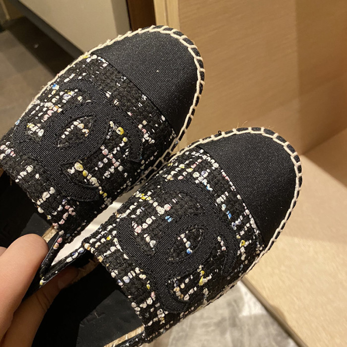 Chanel Women Shoes Fashion Espadrille Luxury Brand Casual Shoes for Women ESPADRILLE with Original Box Espadrilles