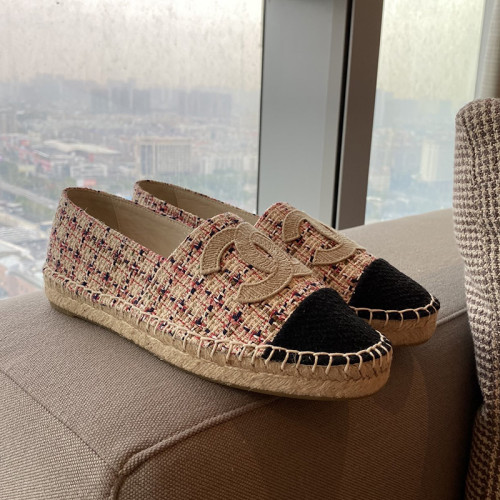 Chanel Women Shoes Fashion Espadrille Luxury Brand Casual Shoes for Women ESPADRILLE with Original Box Espadrilles