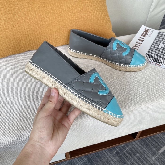 Chanel Women Shoes Fashion Espadrille Luxury Brand Casual Shoes for Women ESPADRILLE with Original Box Espadrilles