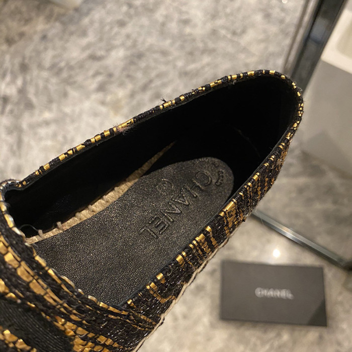 Chanel Women Shoes Fashion Espadrille Luxury Brand Casual Shoes for Women ESPADRILLE with Original Box Espadrilles