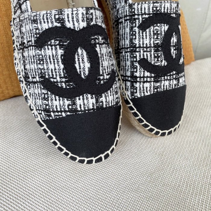 Chanel Women Shoes Fashion Espadrille Luxury Brand Casual Shoes for Women ESPADRILLE with Original Box Espadrilles
