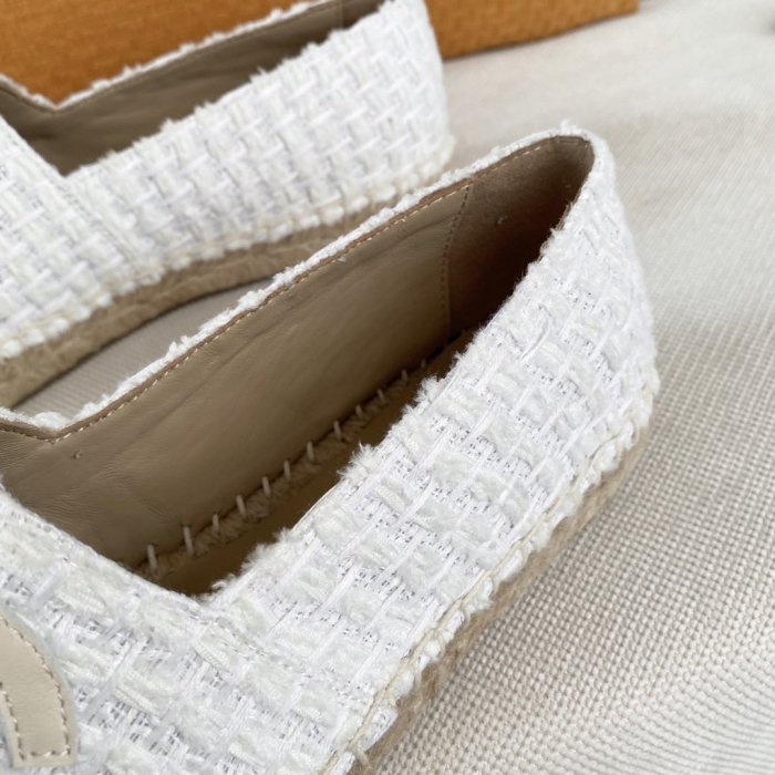 Chanel Women Shoes Fashion Espadrille Luxury Brand Casual Shoes for Women ESPADRILLE with Original Box Espadrilles