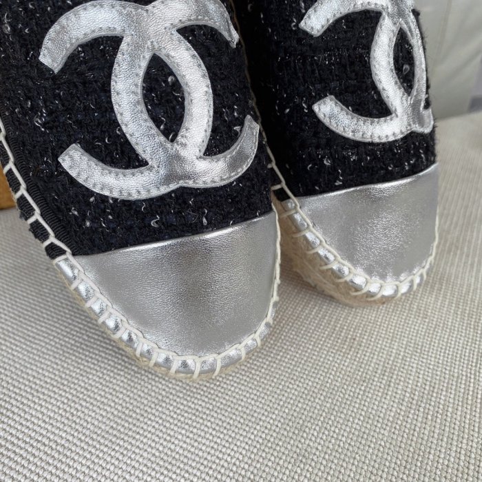 Chanel Women Shoes Fashion Espadrille Luxury Brand Casual Shoes for Women ESPADRILLE with Original Box Espadrilles
