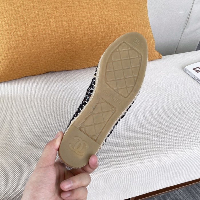 Chanel Women Shoes Fashion Espadrille Luxury Brand Casual Shoes for Women ESPADRILLE with Original Box Espadrilles