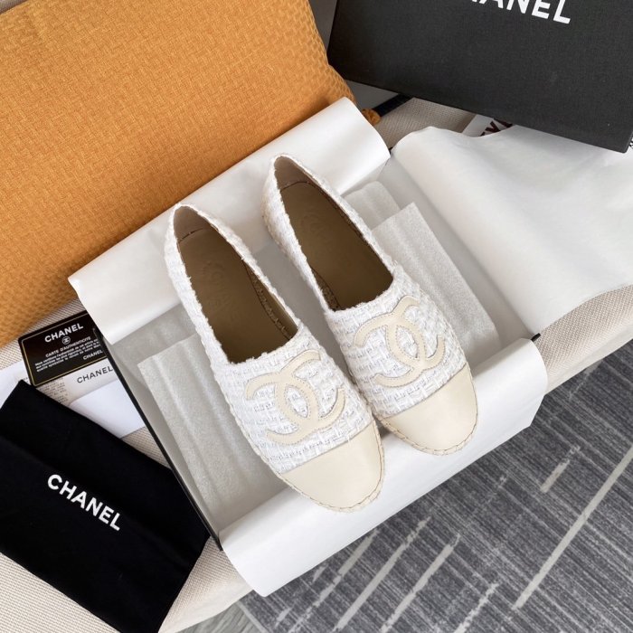 Chanel Women Shoes Fashion Espadrille Luxury Brand Casual Shoes for Women ESPADRILLE with Original Box Espadrilles