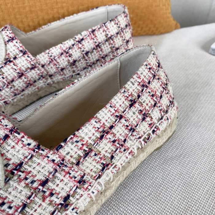 Chanel Women Shoes Fashion Espadrille Luxury Brand Casual Shoes for Women ESPADRILLE with Original Box Espadrilles