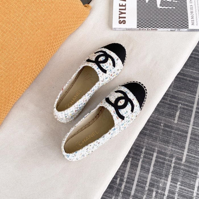 Chanel Women Shoes Fashion Espadrille Luxury Brand Casual Shoes for Women ESPADRILLE with Original Box Espadrilles