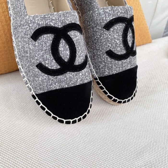 Chanel Women Shoes Fashion Espadrille Luxury Brand Casual Shoes for Women ESPADRILLE with Original Box Espadrilles