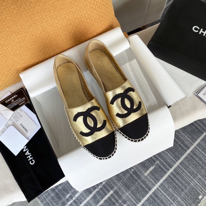 Chanel Women Shoes Fashion Espadrille Luxury Brand Casual Shoes for Women ESPADRILLE with Original Box Espadrilles