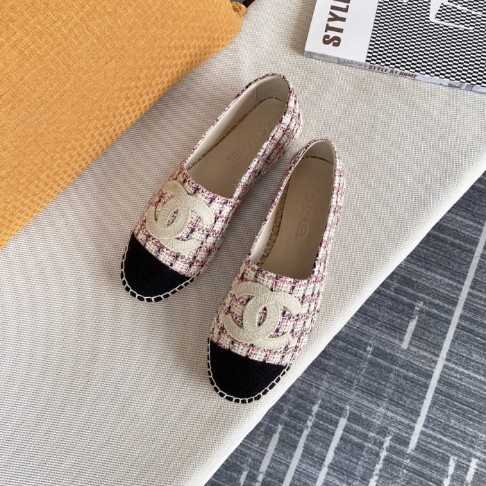 Chanel Women Shoes Fashion Espadrille Luxury Brand Casual Shoes for Women ESPADRILLE with Original Box Espadrilles