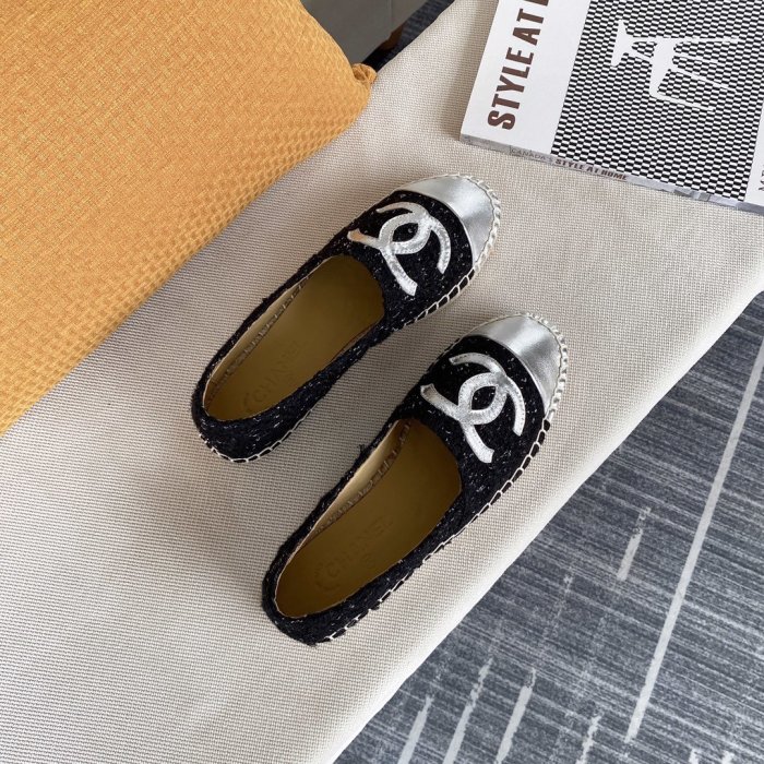 Chanel Women Shoes Fashion Espadrille Luxury Brand Casual Shoes for Women ESPADRILLE with Original Box Espadrilles