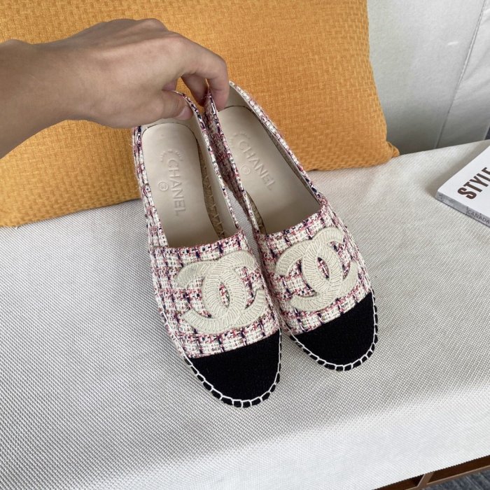 Chanel Women Shoes Fashion Espadrille Luxury Brand Casual Shoes for Women ESPADRILLE with Original Box Espadrilles