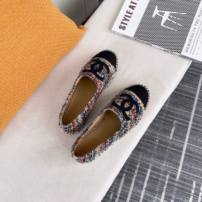 Chanel Women Shoes Fashion Espadrille Luxury Brand Casual Shoes for Women ESPADRILLE with Original Box Espadrilles