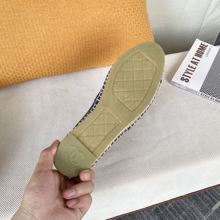 Chanel Women Shoes Fashion Espadrille Luxury Brand Casual Shoes for Women ESPADRILLE with Original Box Espadrilles