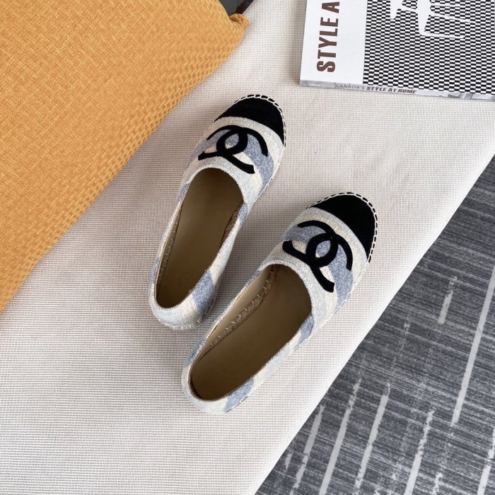 Chanel Women Shoes Fashion Espadrille Luxury Brand Casual Shoes for Women ESPADRILLE with Original Box Espadrilles