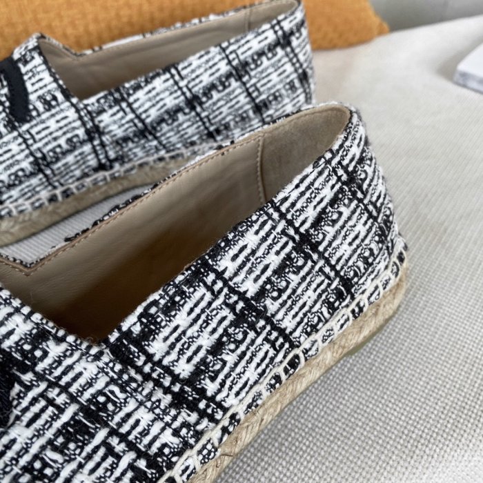 Chanel Women Shoes Fashion Espadrille Luxury Brand Casual Shoes for Women ESPADRILLE with Original Box Espadrilles