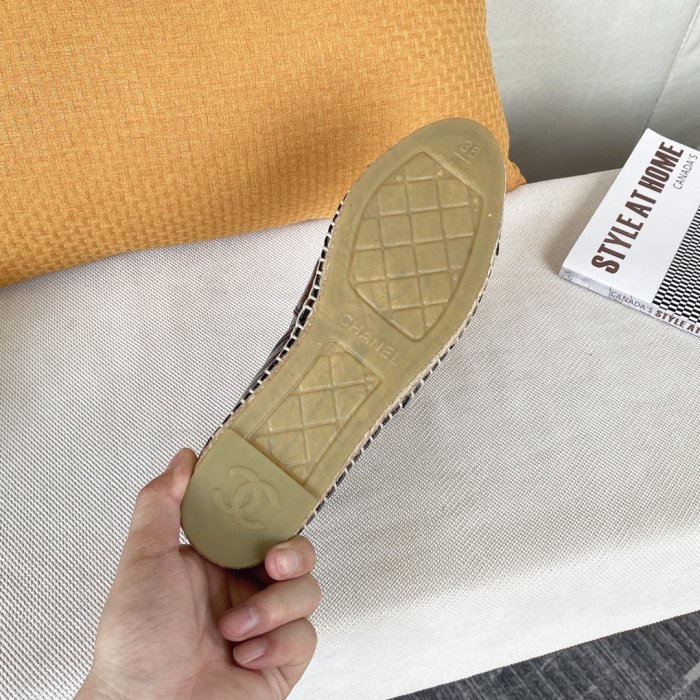 Chanel Women Shoes Fashion Espadrille Luxury Brand Casual Shoes for Women ESPADRILLE with Original Box Espadrilles