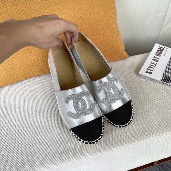 Chanel Women Shoes Fashion Espadrille Luxury Brand Casual Shoes for Women ESPADRILLE with Original Box Espadrilles