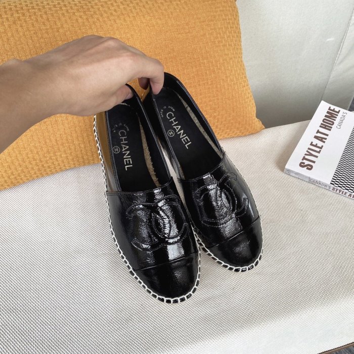 Chanel Women Shoes Fashion Espadrille Luxury Brand Casual Shoes for Women ESPADRILLE with Original Box Espadrilles