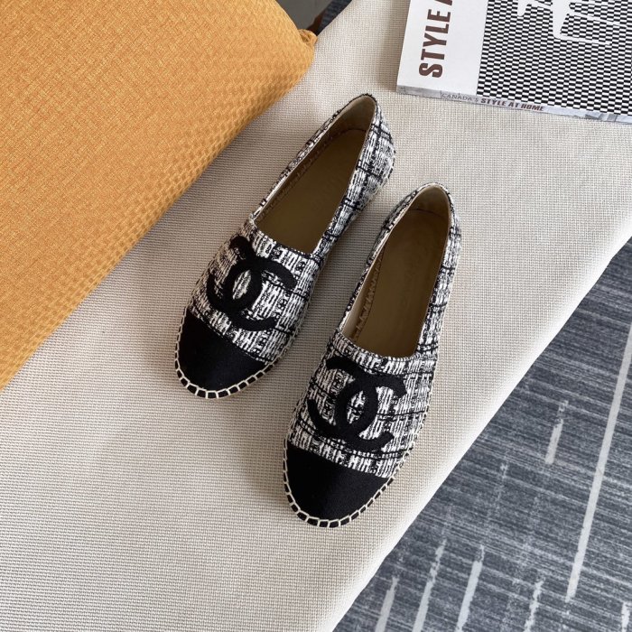 Chanel Women Shoes Fashion Espadrille Luxury Brand Casual Shoes for Women ESPADRILLE with Original Box Espadrilles