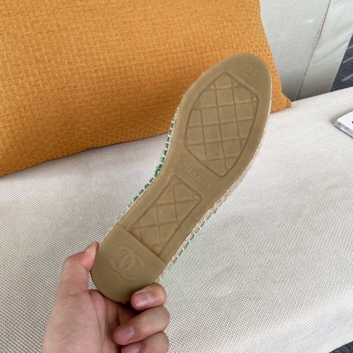 Chanel Women Shoes Fashion Espadrille Luxury Brand Casual Shoes for Women ESPADRILLE with Original Box Espadrilles