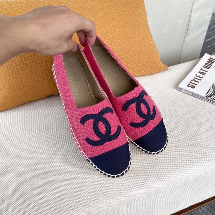 Chanel Women Shoes Fashion Espadrille Luxury Brand Casual Shoes for Women ESPADRILLE with Original Box Espadrilles