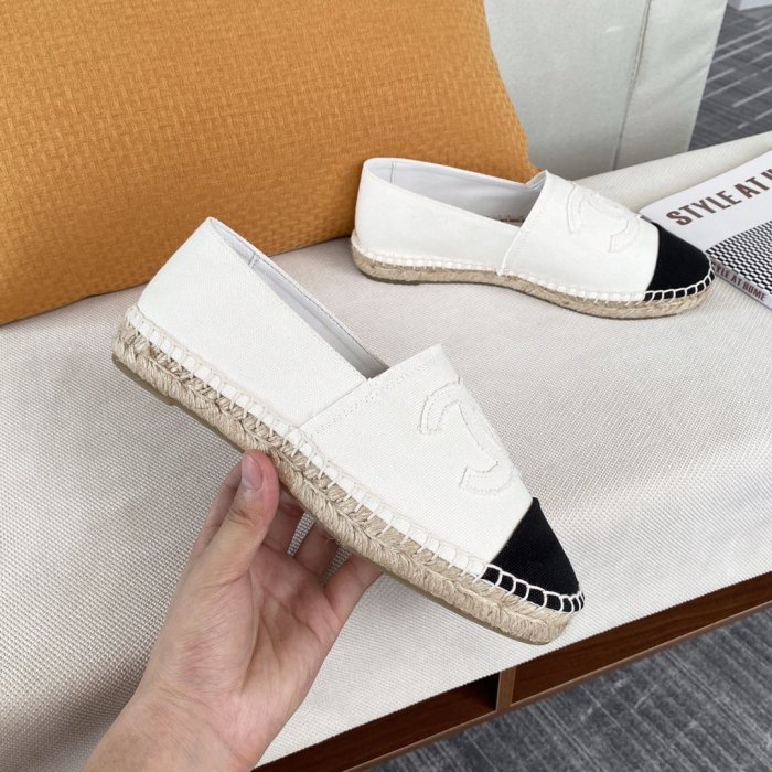 Chanel Women Shoes Fashion Espadrille Luxury Brand Casual Shoes for Women ESPADRILLE with Original Box Espadrilles