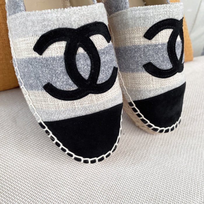 Chanel Women Shoes Fashion Espadrille Luxury Brand Casual Shoes for Women ESPADRILLE with Original Box Espadrilles