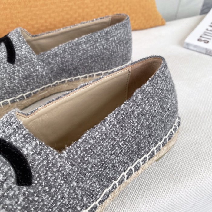 Chanel Women Shoes Fashion Espadrille Luxury Brand Casual Shoes for Women ESPADRILLE with Original Box Espadrilles