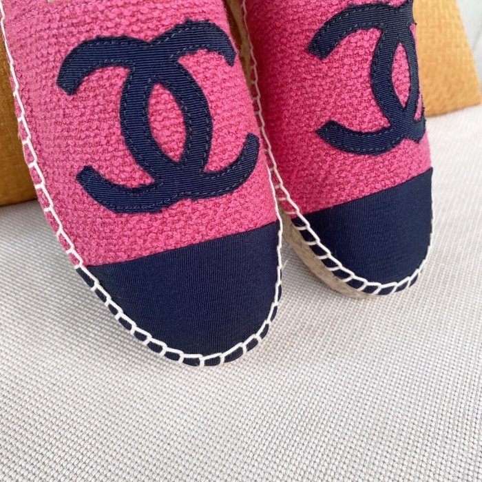 Chanel Women Shoes Fashion Espadrille Luxury Brand Casual Shoes for Women ESPADRILLE with Original Box Espadrilles