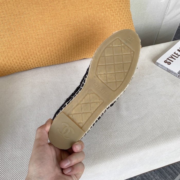 Chanel Women Shoes Fashion Espadrille Luxury Brand Casual Shoes for Women ESPADRILLE with Original Box Espadrilles