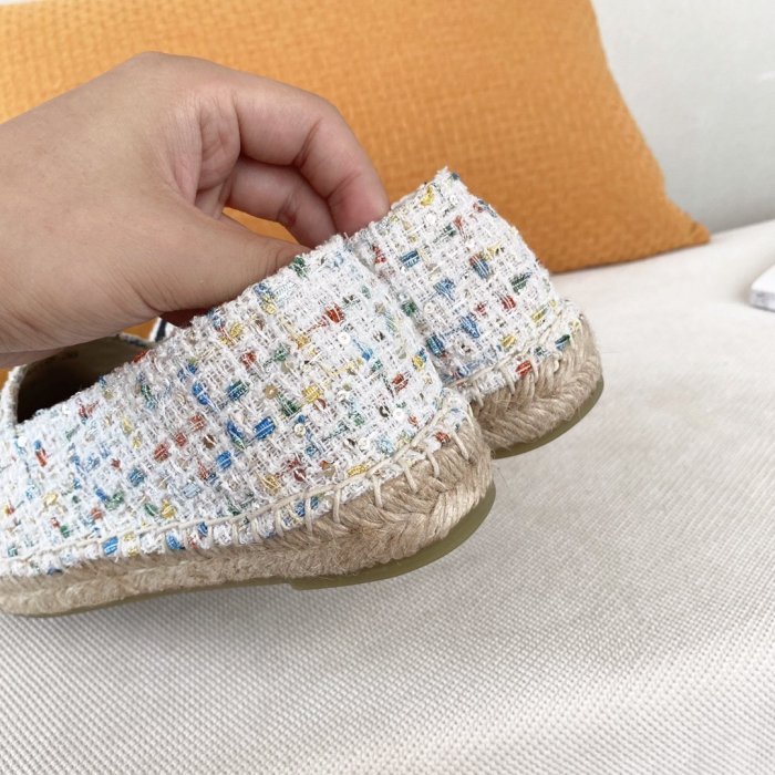 Chanel Women Shoes Fashion Espadrille Luxury Brand Casual Shoes for Women ESPADRILLE with Original Box Espadrilles