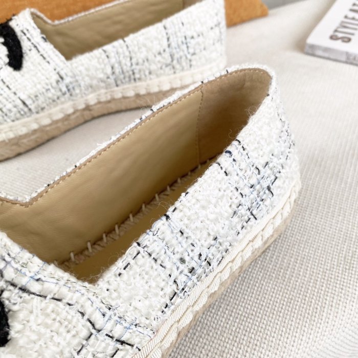 Chanel Women Shoes Fashion Espadrille Luxury Brand Casual Shoes for Women ESPADRILLE with Original Box Espadrilles