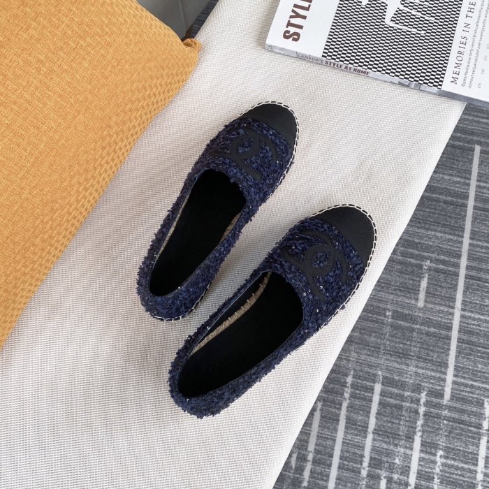 Chanel Women Shoes Fashion Espadrille Luxury Brand Casual Shoes for Women ESPADRILLE with Original Box Espadrilles