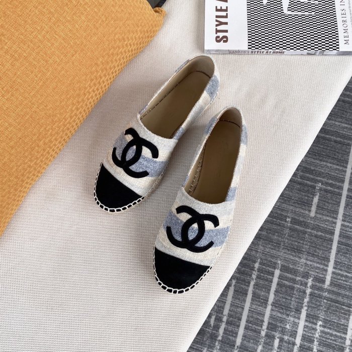Chanel Women Shoes Fashion Espadrille Luxury Brand Casual Shoes for Women ESPADRILLE with Original Box Espadrilles
