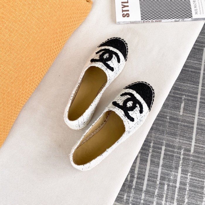 Chanel Women Shoes Fashion Espadrille Luxury Brand Casual Shoes for Women ESPADRILLE with Original Box Espadrilles