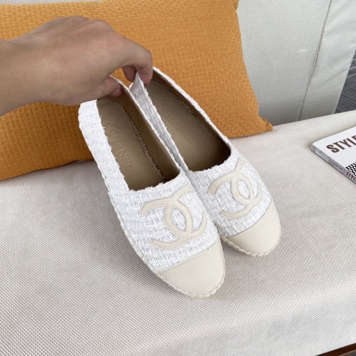 Chanel Women Shoes Fashion Espadrille Luxury Brand Casual Shoes for Women ESPADRILLE with Original Box Espadrilles