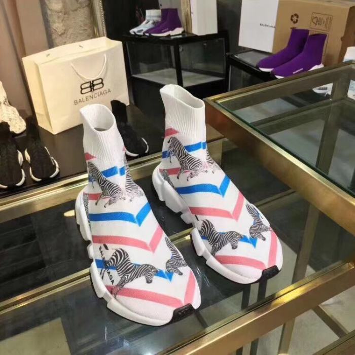 Balenciaga Men Shoes Sneakers Breathable Design Luxury Brand MEN'S SPEED SNEAKER with Original Box Speed Sneakers