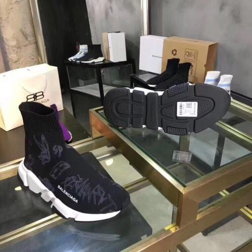Balenciaga Womens Shoes Breathable Luxury Brand Fashion WOMEN'S SPEED RECYCLED SNEAKER with Original Box Speed Sneakers