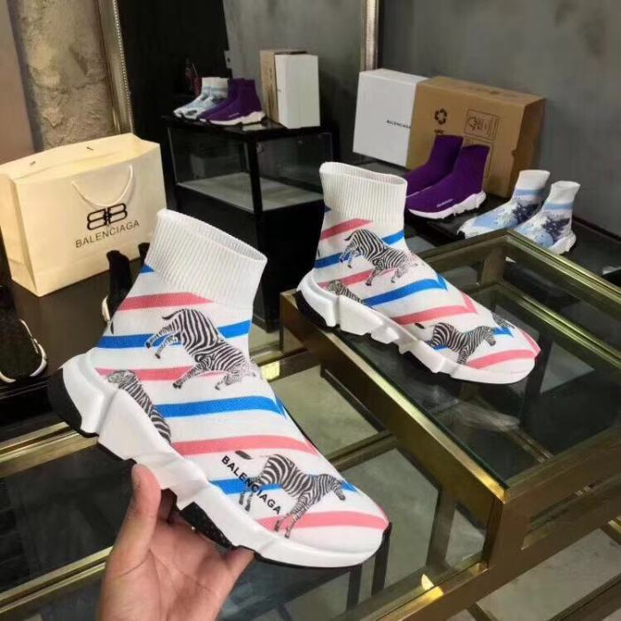 Balenciaga Men Shoes Sneakers Breathable Design Luxury Brand MEN'S SPEED SNEAKER with Original Box Speed Sneakers