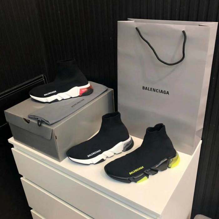 Balenciaga Men Shoes Sneakers Breathable Design Luxury Brand MEN'S SPEED SNEAKER with Original Box Speed Sneakers