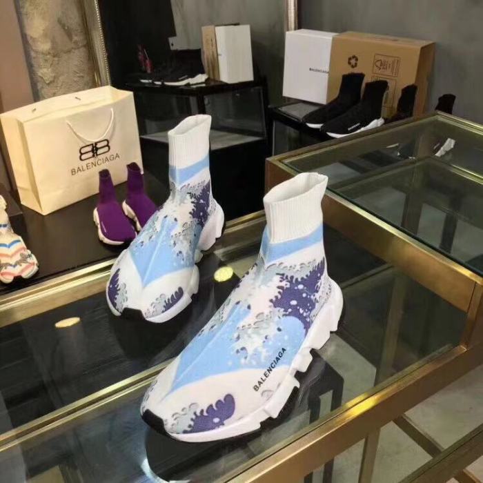 Balenciaga Men Shoes Sneakers Breathable Design Luxury Brand MEN'S SPEED SNEAKER with Original Box Speed Sneakers