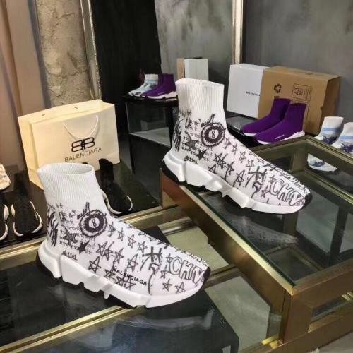 Balenciaga Womens Shoes Breathable Luxury Brand Fashion WOMEN'S SPEED RECYCLED SNEAKER with Original Box Speed Sneakers