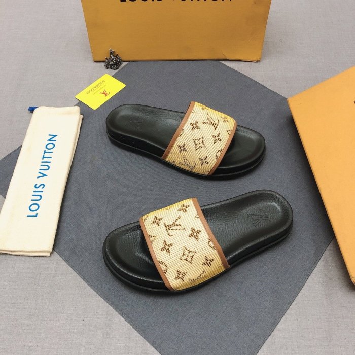 Louis Vuitton Men Shoes Fashion Mule