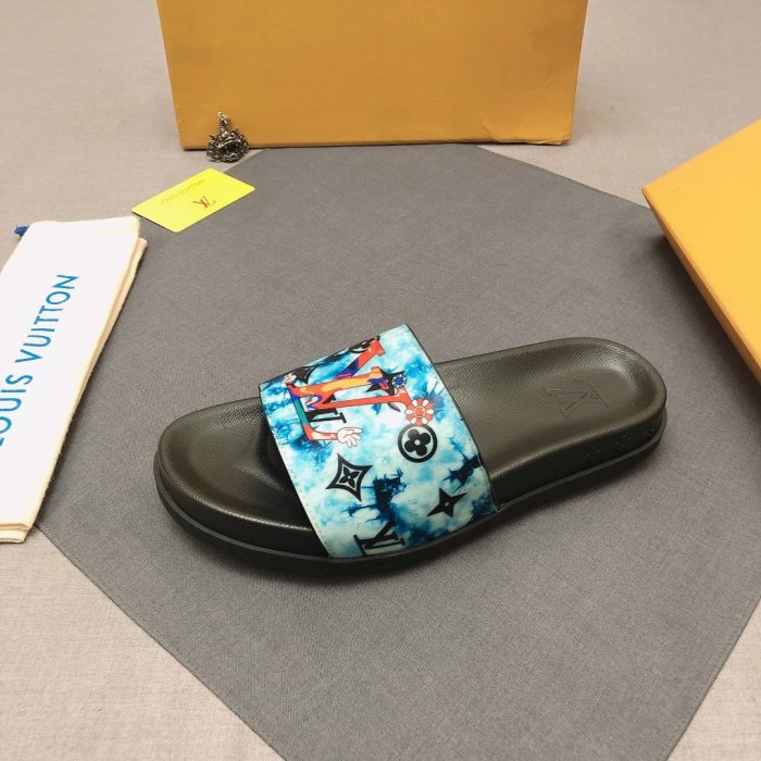 Louis Vuitton Men Shoes Fashion Mule