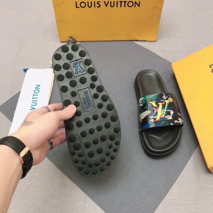 Louis Vuitton Men Shoes Fashion Mule